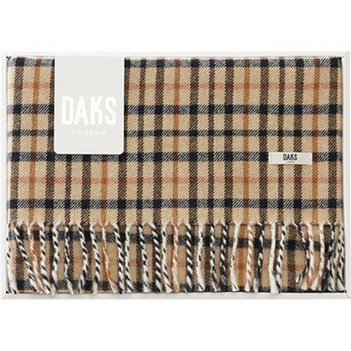 DAKS ウールひざ掛け ベージュ B9150128 インテリア(代引不可)【送料無料】