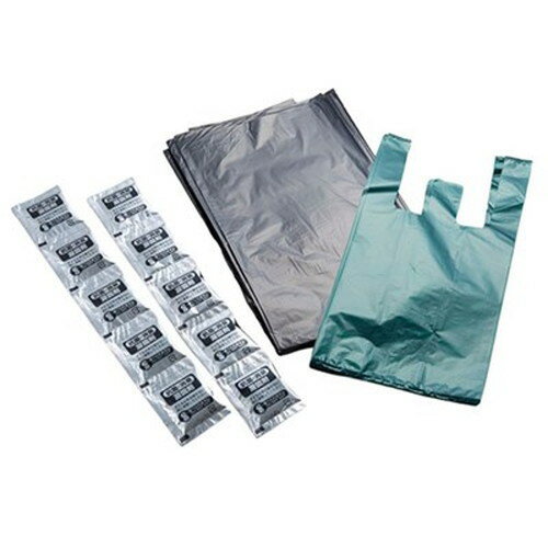 スマイルキッズ 災害時の緊急トイレ 10回分 ダブル抗菌消臭 ABO-2810A 雑貨(代引不可)