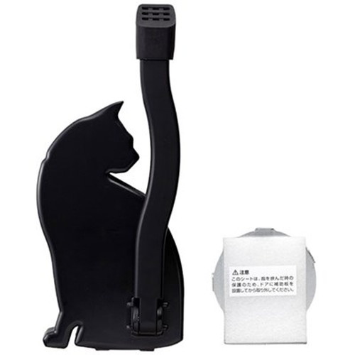 スマイルキッズ ドアストッパーねこ ブラック AKS-05WB-BK 安全用品(代引不可)