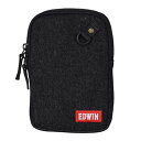 エツミ EDWIN デニムショルダーポーチ ブラック VE-3575 カメラアクセサリー(代引不可)