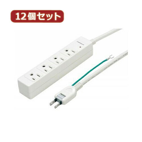 YAZAWA 【12個セット】 3Pマグネットタップ Y02JKP402WHX12 家電 生活家電 OAタップ【送料無料】 YAZAWA 【12個セット】 3Pマグネットタップ Y02JKP402WHX12 家電 生活家電 OAタップ【送料無料】
