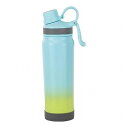 フォルテック キャリングボトル530ml ブルー×グリーン 8.6×7.7×27cm C6129544(代引不可)(3)
