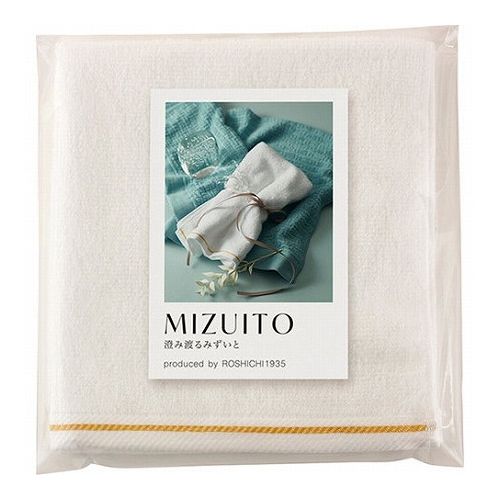 MIZUITO 澄み渡るみずいと 大阪泉州ハンドタオル ホワイト 32×34cm B1026629(代引不可)