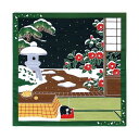 ヤマコー てまひま工房 たまのお散歩 小風呂敷 椿 yamaco88596(代引不可)