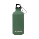 フィールドチャンプ アルミボトル500ml 軽くて携帯に便利・カラビナ付き カーキ 22557808(代引不可)(3)