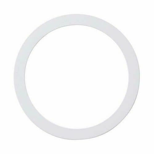 Combined Type - LEPLUS NEXT MagSafe対応 ステンレスシート MAGTUS Stainless Steel Sheet (Circle type) ホワイト LN-MGS03WH