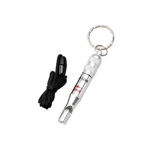 【10セット】 緊急用ホイッスル身元確認に使えるIDカード付・携帯に便利なペンダントタイプ 22552905X10