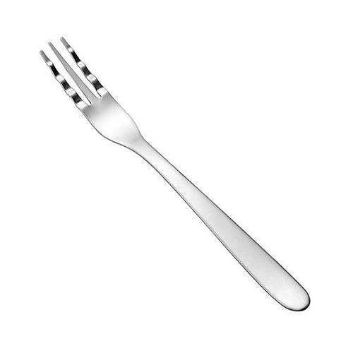 よこやま 燕熟の技 パスタフォーク 波型形状で絡めたパスタを逃がさない 真ん中が長いため皿の上で回し..