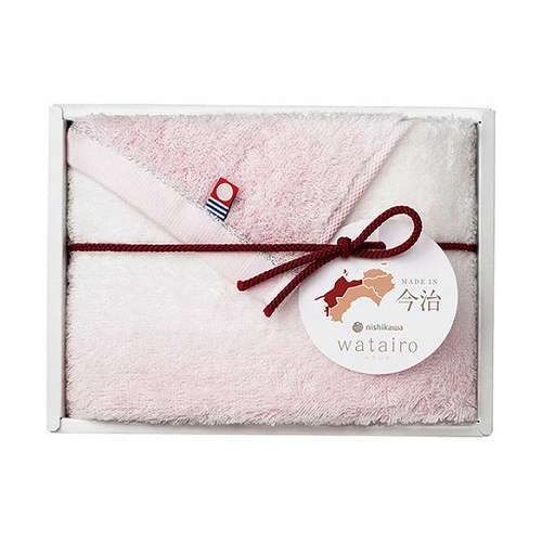Face Towel - 【5枚セット】 わたいろ nishikawa今治タオル フェイスタオル ピンク 34×75cm C6057515X5【送料無料】