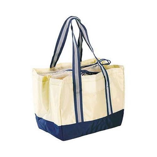 【商品詳細】レジかごに入るアルミ蒸着付きクーラーバッグ。【仕様】メーカー型番 : 5119内容物 : 本体(約285×390×280mm)×1材質 : ポリエステル・アルミ蒸着フィルム・PEフォーム・PP生産国 : 中国箱サイズ : 約290×400×40mm箱入重量 : 約165g梱包形態 : PP袋【送料について】北海道、沖縄、離島は送料を頂きます。