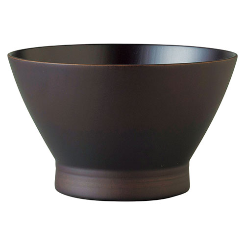 ヤマコー 用美 業務用 和みボウル スープ(ダークブラウン) yamaco32086(代引不可)【送料無料】