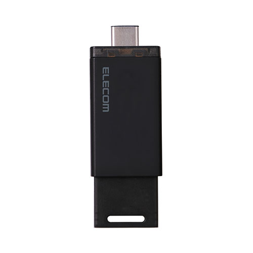 エレコム USB Type-C(TM)コネクター対応外付けポータブルSSD 500GB ブラック ESD-ESK0500GBK(代引不可)【送料無料】