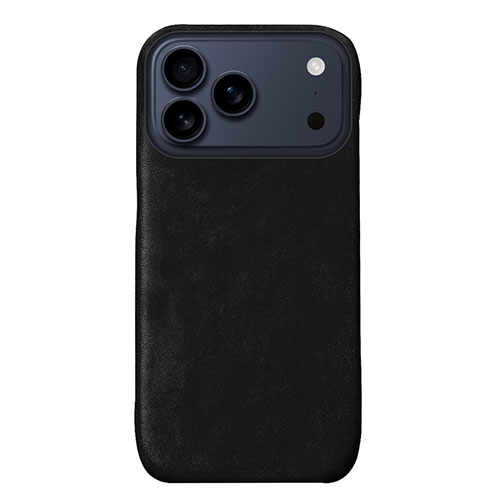 ABBI SIGNATURE LISCIO イタリアンレザー MagSafe対応バックカバー for iPhone 17 Pro Max ブラック ABS27867i17PM(代引不可)