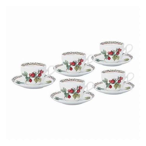 ノリタケ オーチャードガーデン ティー・コーヒー碗皿5客セット K60905219(代引不可)【送料無料】