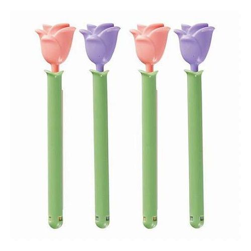 【4個組×10セット】 花束みたいなキッチンクリップ しっかり袋を留めて食品の保存に活躍 SP-36376X10(代引不可)