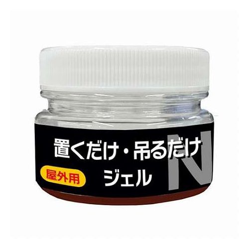 【5個セット】 ニッショウ機器 ネズミよけ 置くだけ・吊るだけジェル 屋外用(50g) 不快臭でネズミを近..