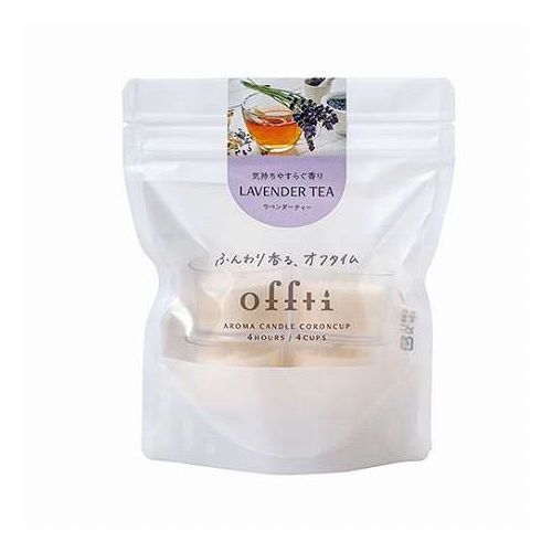 ペガサスキャンドル offti オフティ アロマキャンドル コロンカップ ラベンダーティー 心地よい眠りをうながす offti-6665601(代引不可)