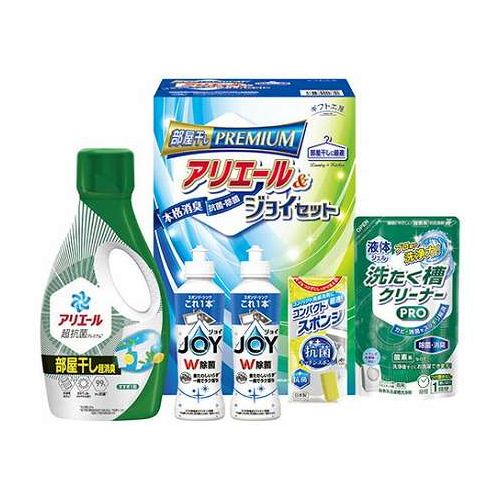 優れた本格消臭で部屋干しに最適なアリエールとダブル除菌の食器洗剤ジョイが入ったランドリー&キッチンセットです。メーカー品番:HAJ-20Dセット内容:P&G除菌ジョイ(170ml)×2、P&Gアリエールジェル部屋干し超消臭(700g)・液体洗たく槽クリーナーPRO(200g)・コンパクトスポンジ×各1箱サイズ:11.7×18.7×27.5cm重量:1.7kg【代引きについて】こちらの商品は、代引きでの出荷は受け付けておりません。【送料について】北海道、沖縄、離島は送料を頂きます。