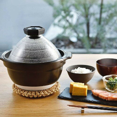 HARIO ハリオ フタがガラスのご飯釜 2~3合炊き 【ご飯が炊ける様子が見える耐熱ガ...