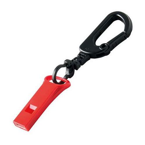 Whistles - カラビナ付きホイッスル 人の耳に届きやすい3000Hz付近の音が出るホイッスル 22654303(代引不可)