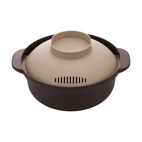 レンジでひとり用鍋 【約1.5リットル・約184×216×115mm】 22655802(代引不可)