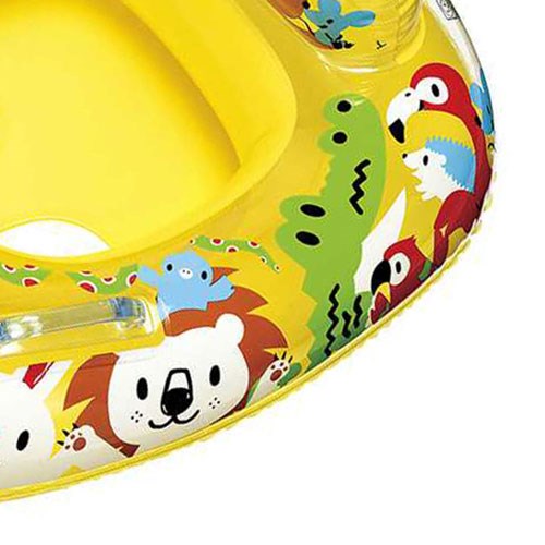 リコメン堂ホームライフ館のイガラシ ベビーボート フォレストアニマル 75×60cm プール・海水浴・水遊び・夏のレジャーにピッタリ MBU-160【送料無料】｜アングル3