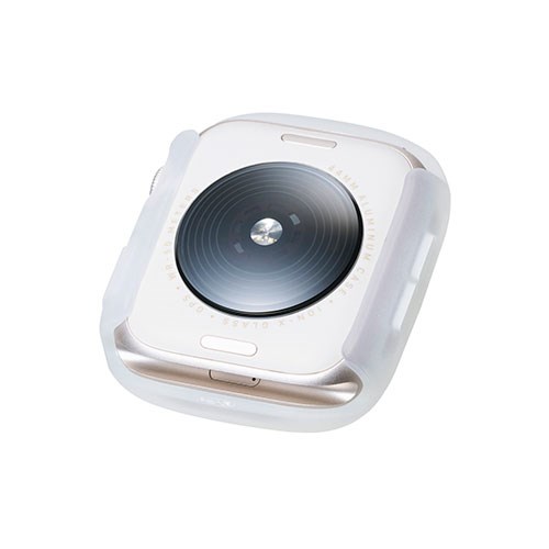 リコメン堂ホームライフ館のエレコム Apple Watch 44mm用フルカバーケース/TOUGH SLIM LITE/プレミアムガラス/クリア AW-25DFCTSLCR【送料無料】｜アングル3