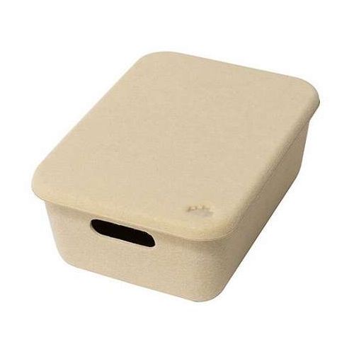 彩盒 - ナカバヤシ Cloud-Felt 収納BOX やわらかな質感で積み重ねても美しく整う収納ボックス ベージュ SZC-GDP19BG【送料無料】
