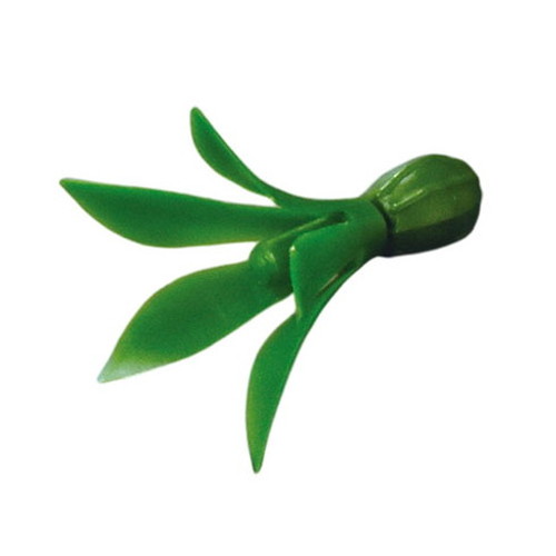 ヤマコー 用美 業務用 飾りつくばね (約3.2×L4.4cm) 緑 200ヶ入 ホテル・旅館・レストラン向け業務用品 yamaco38439(代引不可)【送料無料】