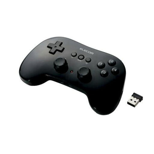 エレコム 小型軽量ワイヤレスゲームパッド JC-U3912TBK【送料無料】 エレコム 小型軽量ワイヤレスゲームパッド JC-U3912TBK【送料無料】