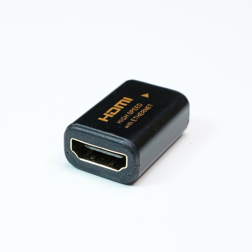 HORIC HDMI中継アダプタ ブラック HDMIF-041BK(代引不可)【メール便配送】【送料無料】 HORIC HDMI中継アダプタ ブラック HDMIF-041BK(代引不可)【メール便配送】【送料無料】