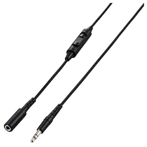 エレコム テレビ用ヘッドホン延長ケーブル/高耐久/5m/ブラック EHP-TVES50BK(代引不可)