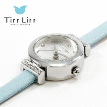 TirrLirr 腕時計 ジュエリー ウォッチ ブランド レディース 革ベルト twc-001BL(代引不可)【送料無料】