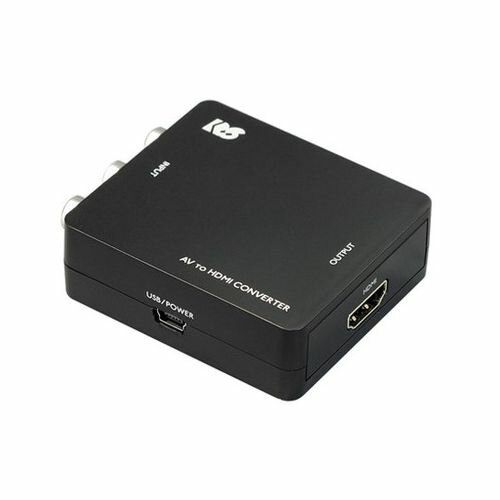 ・商品番号RS-AV2HD1コンポジット信号をHDMI信号に変換・出力ビデオデッキやゲーム機などコンポジット出力をもつ機器をHDMI入力をもつテレビやプロジェクターへ接続。USB給電ケーブル(約70cm)標準添付。映像パターンは720pと1080pの2種類を切替出力。軽量、コンパクトで持ち運びも容易。●重量:約100g●生産国:中国●付属品:本体、USB給電ケーブル(約70cm)、ユーザーマニュアル、保証書●パッケージサイズ:W90×H185×D24mm【代引きについて】こちらの商品は、代引きでの出荷は受け付けておりません。【送料について】北海道、沖縄、離島は送料を頂きます。