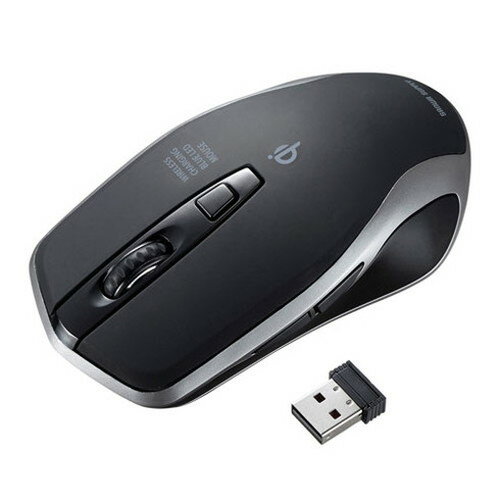 サンワサプライ ワイヤレス充電 マウス 無線 ワイヤレス マウス PC 周辺機器 MA-WBL157BK(代引不可) サンワサプライ ワイヤレス充電 マウス 無線 ワイヤレス マウス PC 周辺機器 MA-WBL157BK(代引不可)