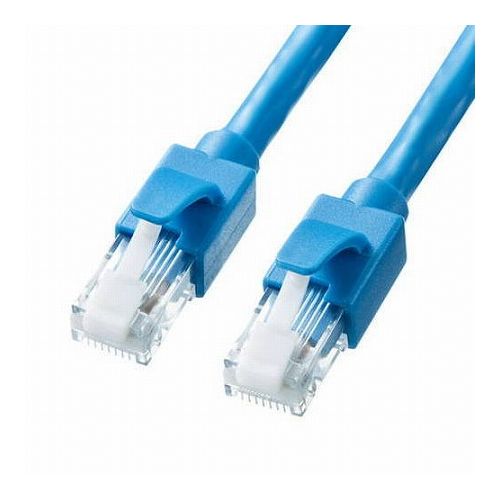 Lan （5 m+） - サンワサプライ カテゴリ6A LANケーブル KB-T6ATS-70BL(代引不可)【送料無料】
