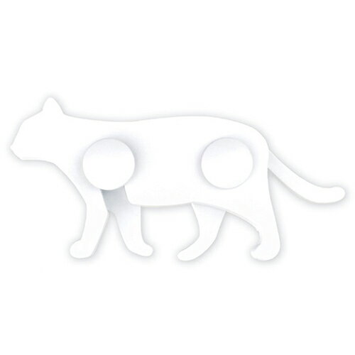 旭電機化成 ねこの安心扉ロック ホワイト 8127682(代引不可)【メール便配送】【送料無料】