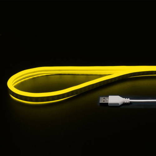 日本トラストテクノロジー USBネオンチューブライト 1m イエロー NEONLT1M-YE(代引不可)【メール便配送】【送料無料】 [2]