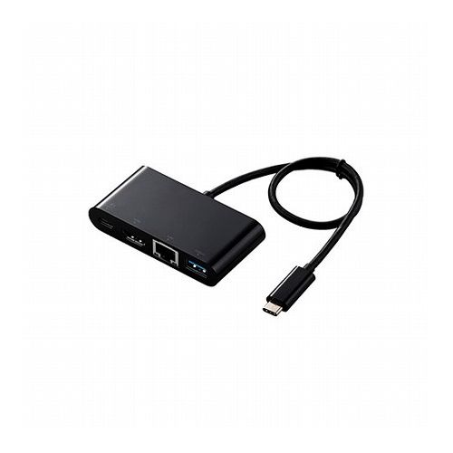 쥳 Type-Cɥå󥰥ơ PDб Type-C1ݡ USB(3.1)1ݡ HDMI1ݡ LANݡ 30cm֥ ֥å DST-C09BK(Բ)̵