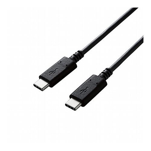 쥳 USB2.0֥/C-C/ǧ/PDб/3A/0.5m/֥å U2C-CC05NBK2(Բ)