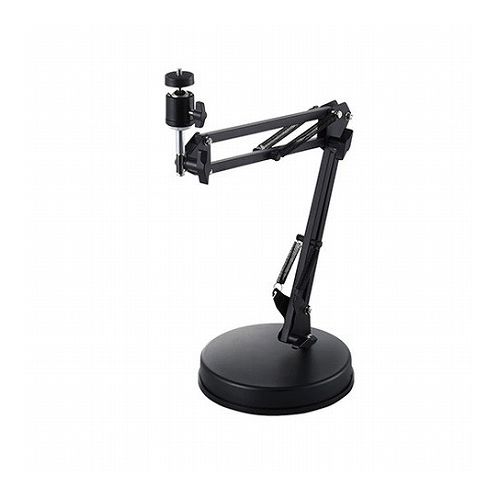 エレコム WEBカメラ用フレキシブルアーム型スタンド/GoPro用アダプタ付属/ブラック UCAM-DSZARMBK(代引不可)