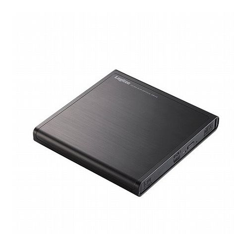 エレコム DVDドライブ/USB2.0/ブラック