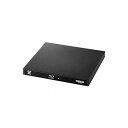 エレコム Blu-rayディスクドライブ/USB3.2 Gen1(USB3.0)/スリム/書き込みソフト付/UHDBD対応/Type-Cケーブル付/ブラック L...