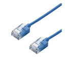 5個セット エレコム LANケーブル/CAT6A/スーパースリム/0.5m/ブルー LD-GPASS/BU05X5(代引不可)【送料無料】