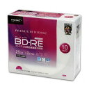 10個セット PREMIUM HIDISC BD-RE 2倍速 映像用デジタル放送対応 インクジェットプリンタ対応10枚 スリムケース HDVBE25NP10S...