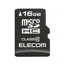 エレコム MicroSDHCカード/データ復旧サービス付/Class10/16GB MF-MSD016GC10R(代引不可)【送料無料】