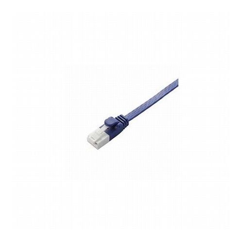 エレコム ツメ折れ防止フラットLANケーブル(Cat6A) LD-GFAT/BM05(代引不可)【メール便配送】【送料無料】