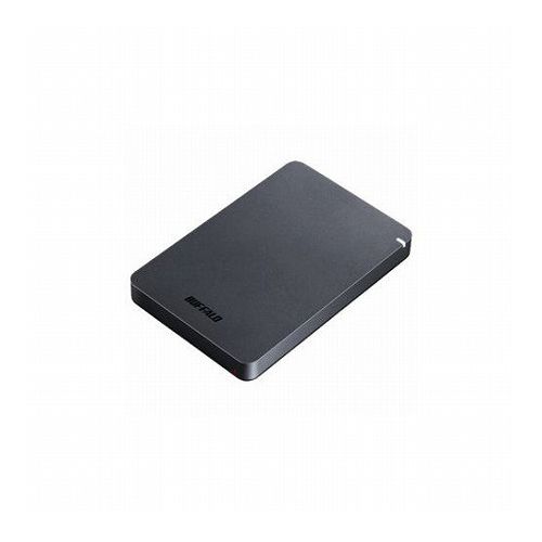 BUFFALO ポータブルHDD ブラック 1TB HD-PGF1.0U3-BKA(代引不可)【送料無料】