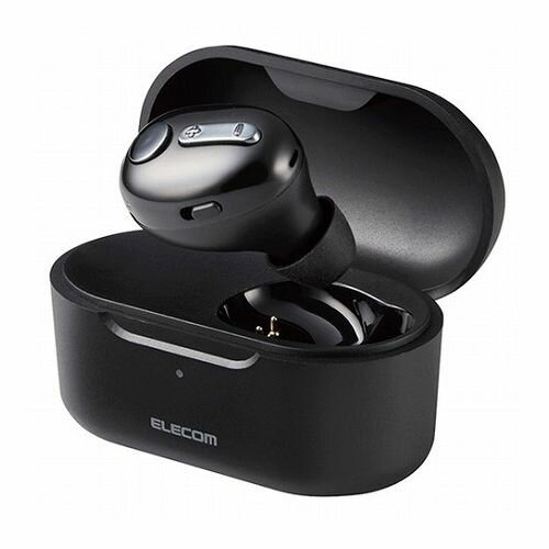 エレコム Bluetoothヘッドセット 片耳(左右対応) 小型 充電ケース付き MEMSマイク 通話可能 音量ボタン付き web会議 ブラック ケース着脱自動ON/OFF LBT-HSC32MPBK(代引不可)【送料無料】 エレコム Bluetoothヘッドセット 片耳(左右対応) 小型 充電ケース付き MEMSマイク 通話可能 音量ボタン付き web会議 ブラック ケース着脱自動ON/OFF LBT-HSC32MPBK(代引不可)【送料無料】