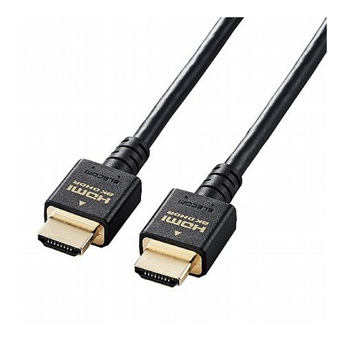 エレコム HDMI ケーブル HDMI2.1 ウルトラハイスピード 8K4K対応 3m ブラック CAC-HD21E30BK(代引不可)【送料無料】